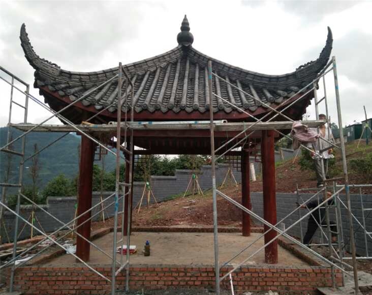 四川防腐木涼亭廠家